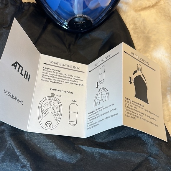 NWP NT ATLIN snorkel mask - Picture 3 of 6